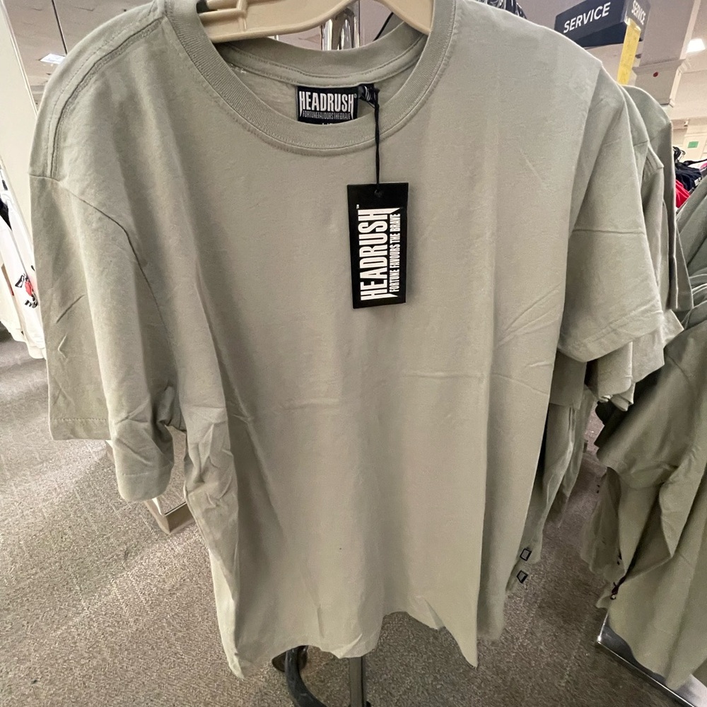 Men's Olive Crewneck T-Shirt
